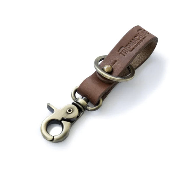 Trip Machine Key Fob Vintage Tan / Antique Gold Keychains Tripmachine