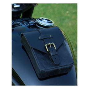 Trip Machine, Tank Pouch / Belt Pouch. Black Touring Luggage Tripmachine
