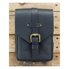 Trip Machine, Tank Pouch / Belt Pouch. Black Touring Luggage Tripmachine