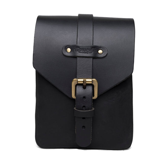 Trip Machine, Tank Pouch / Belt Pouch. Black Touring Luggage Tripmachine