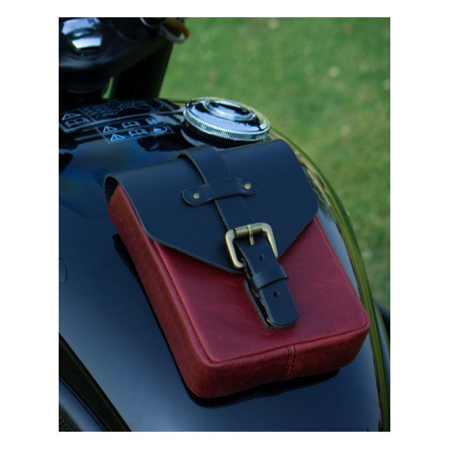 Trip Machine, Tank Pouch / Belt Pouch. Cherry Red Touring Luggage Tripmachine