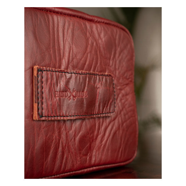 Trip Machine, Tank Pouch / Belt Pouch. Cherry Red Touring Luggage Tripmachine