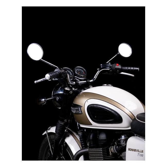 Trip Machine, Leather Handlebar Grip Wraps. Black Grips Tripmachine