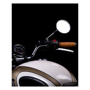 Trip Machine, Leather Handlebar Grip Wraps. Tan Grips Tripmachine