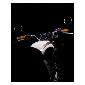 Trip Machine, Leather Handlebar Grip Wraps. Tan Grips Tripmachine