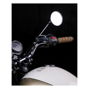 Trip Machine, Leather Handlebar Grip Wraps. Tobacco Brown Grips Tripmachine