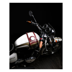 Trip Machine, Handlebar Grip Wraps. Tobacco Perforated Grips Tripmachine