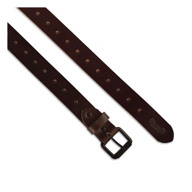 Trip Machine Belt Single pin tobacco brown Belts Tripmachine