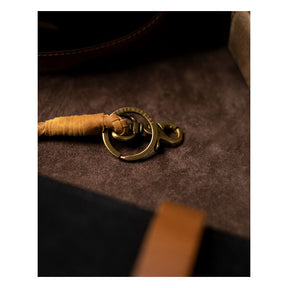 Trip Machine Braided Key Chain Tan Keychains Tripmachine