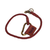 Trip Machine Braided Key Chain Cherry Red Keychains Tripmachine