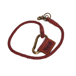 Trip Machine Braided Key Chain Cherry Red Keychains Tripmachine