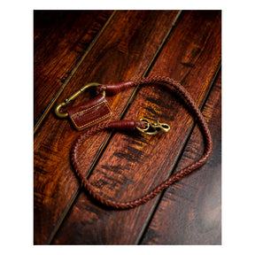 Trip Machine Braided Key Chain Cherry Red Keychains Tripmachine