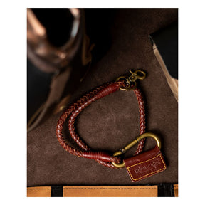 Trip Machine Braided Key Chain Cherry Red Keychains Tripmachine