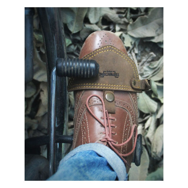 Trip Machine Shoe Protector Tobacco Brown Shoes Tripmachine