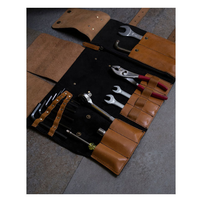 Trip Machine Tool Roll Tobacco / Vintage Tan Toolrolls Tripmachine