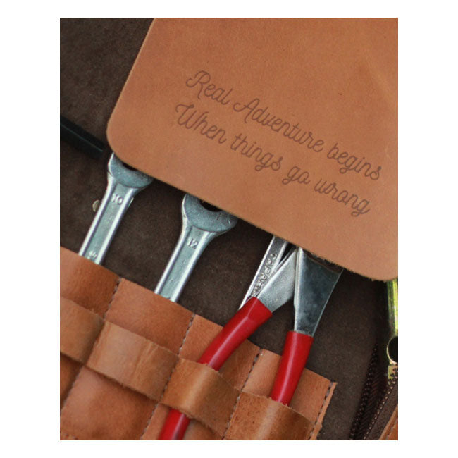 Trip Machine Tool Roll Tobacco / Vintage Tan Toolrolls Tripmachine