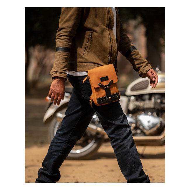 Trip Machine, Thigh Bag / Leg Bag. Tan Bags Tripmachine