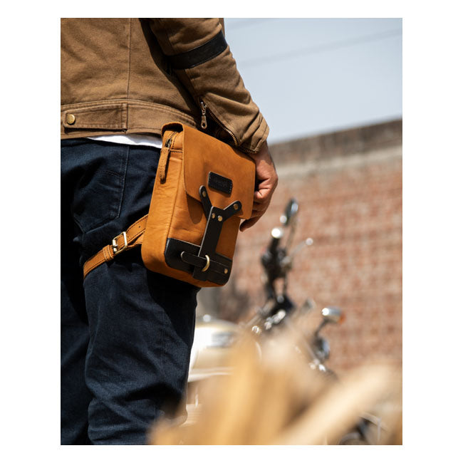 Trip Machine, Thigh Bag / Leg Bag. Tan Bags Tripmachine