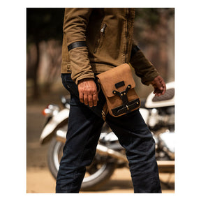 Trip Machine, Thigh Bag / Leg Bag. Tobacco Brown Bags Tripmachine
