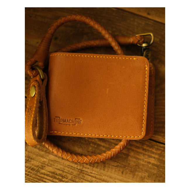 Trip Machine Guitarists Wallet Vintage Tan Wallets Tripmachine