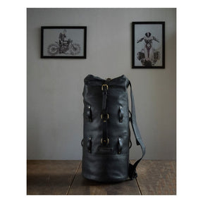 Trip Machine, Military Duffle Bag. Black Touring Luggage Tripmachine