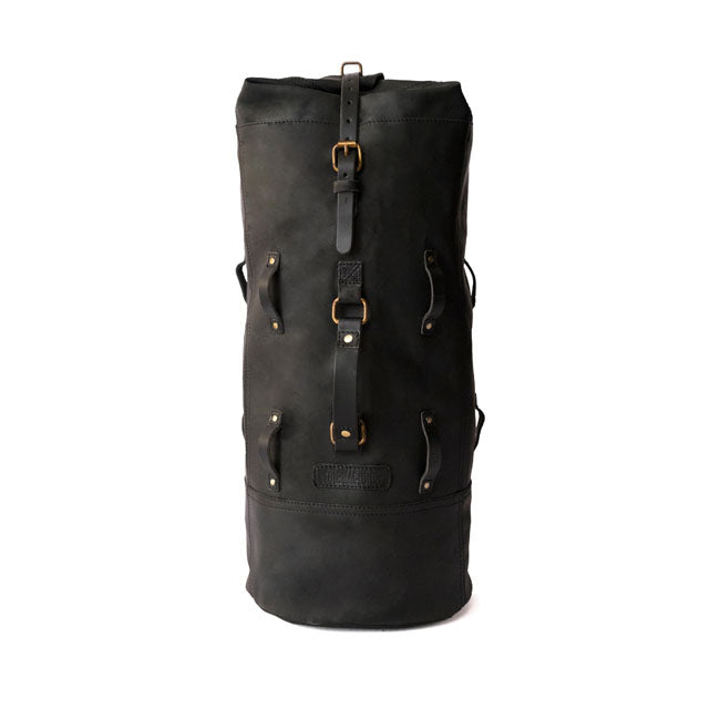 Trip Machine, Military Duffle Bag. Black Touring Luggage Tripmachine