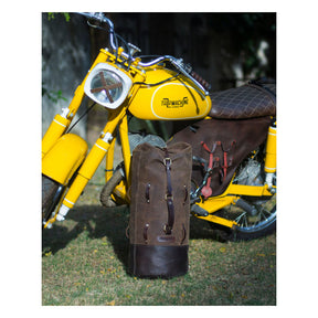 Trip Machine, Military Duffle Bag. Tobacco Brown Touring Luggage Tripmachine