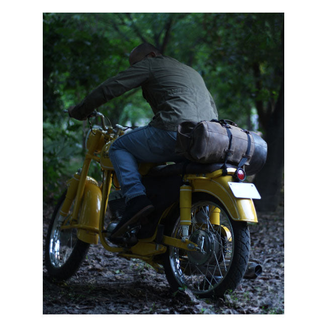 Trip Machine, Military Duffle Bag. Tobacco Brown Touring Luggage Tripmachine
