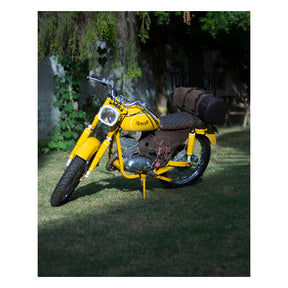 Trip Machine, Military Duffle Bag. Tobacco Brown Touring Luggage Tripmachine