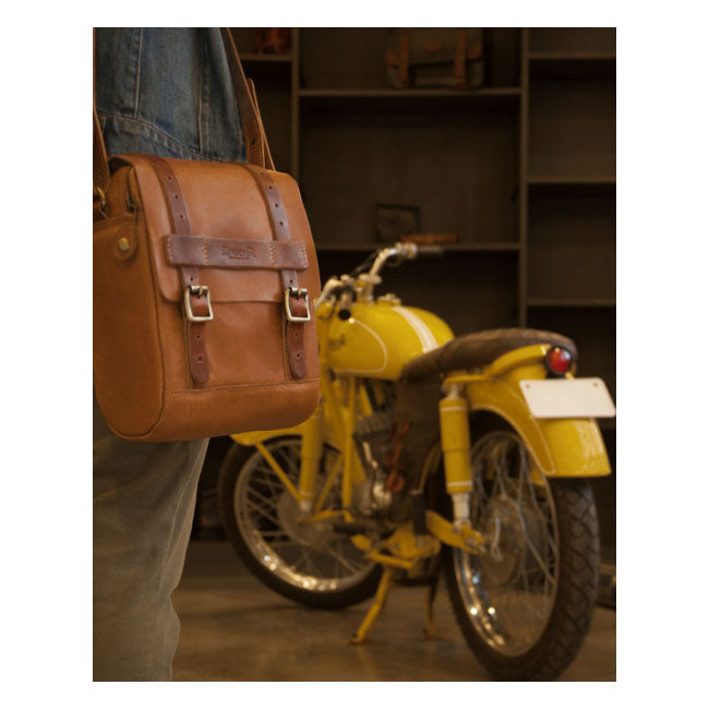 Trip Machine, Tank And Tail Bag. 4.4 Liter. Tan Touring Luggage Tripmachine