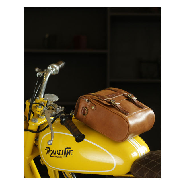 Trip Machine, Tank And Tail Bag. 4.4 Liter. Tan Touring Luggage Tripmachine