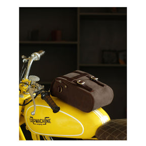 Trip Machine, Tank And Tail Bag. 4.4 Liter. Tobacco Brown Touring Luggage Tripmachine