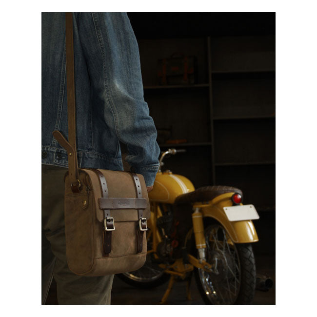 Trip Machine, Tank And Tail Bag. 4.4 Liter. Tobacco Brown Touring Luggage Tripmachine