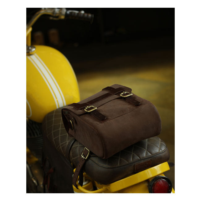 Trip Machine, Tank And Tail Bag. 4.4 Liter. Tobacco Brown Touring Luggage Tripmachine