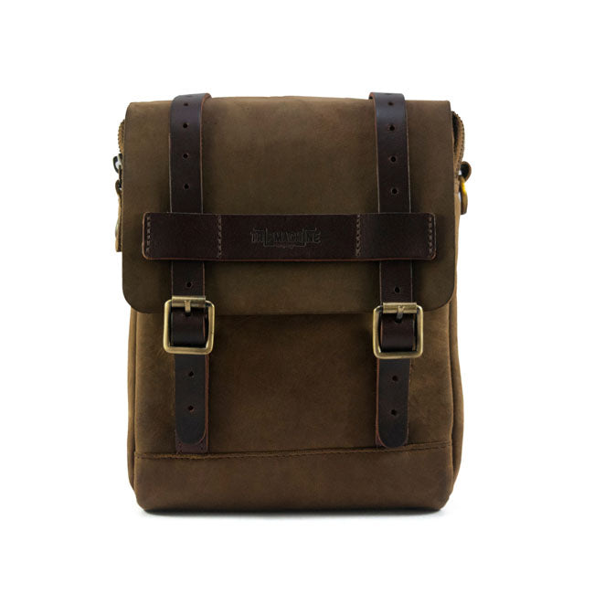 Trip Machine, Tank And Tail Bag. 4.4 Liter. Tobacco Brown Touring Luggage Tripmachine