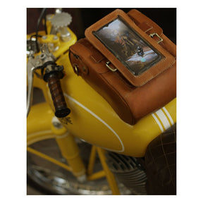 Trip Machine Phone Pouch Vintage Tan Device Holders(Phone/Gsm) Tripmachine