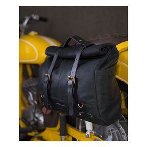 Trip Machine, Outlaw Saddlebag. Black Touring Luggage Tripmachine
