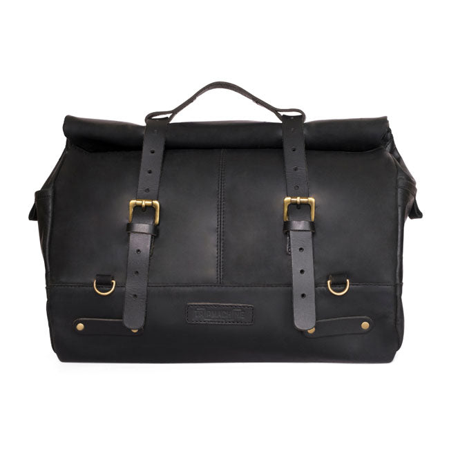 Trip Machine, Outlaw Saddlebag. Black Touring Luggage Tripmachine