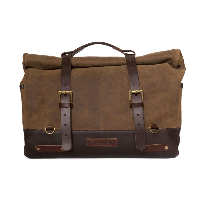 Trip Machine, Outlaw Saddlebag. Tobacco Brown Touring Luggage Tripmachine