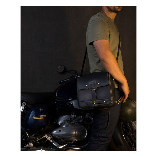 Trip Machine, Messenger Bag. Black Touring Luggage Tripmachine