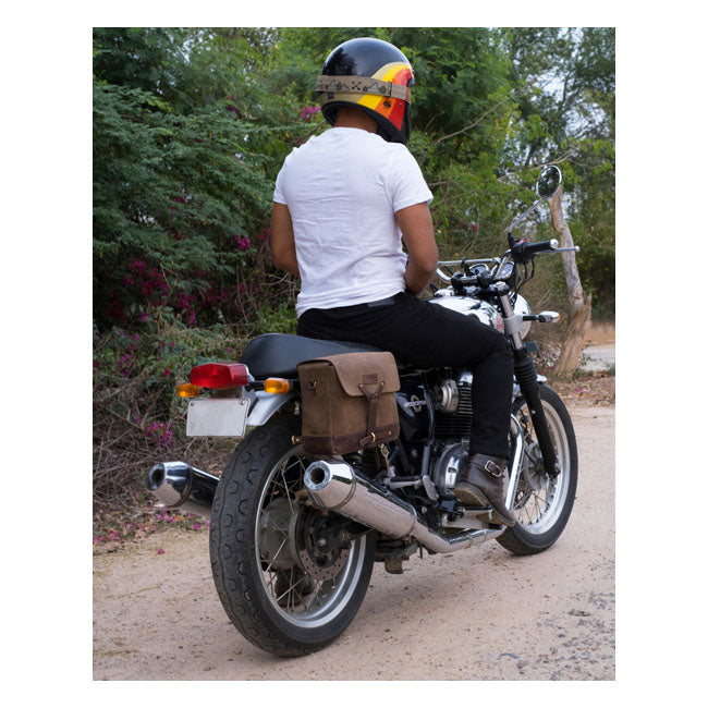 Trip Machine, Messenger Bag. Tobacco Brown Touring Luggage Tripmachine