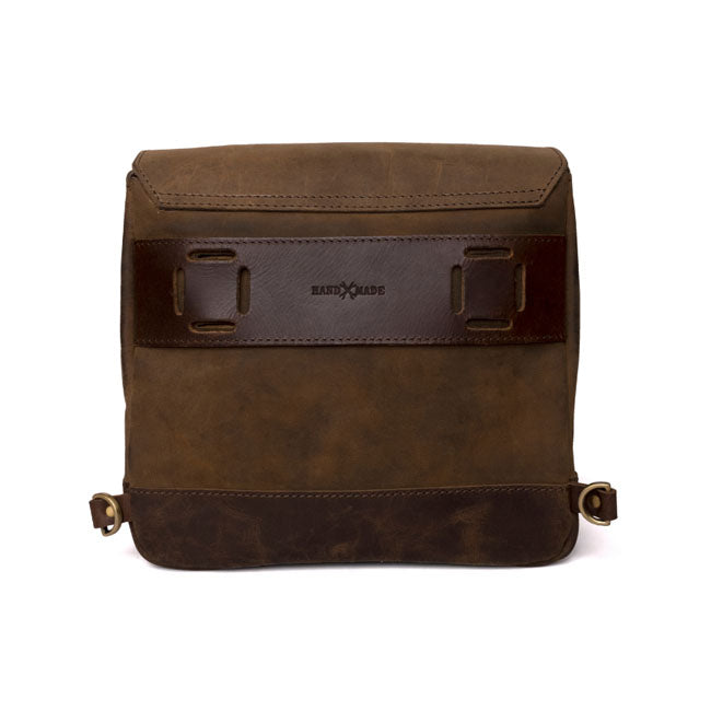 Trip Machine, Messenger Bag. Tobacco Brown Touring Luggage Tripmachine