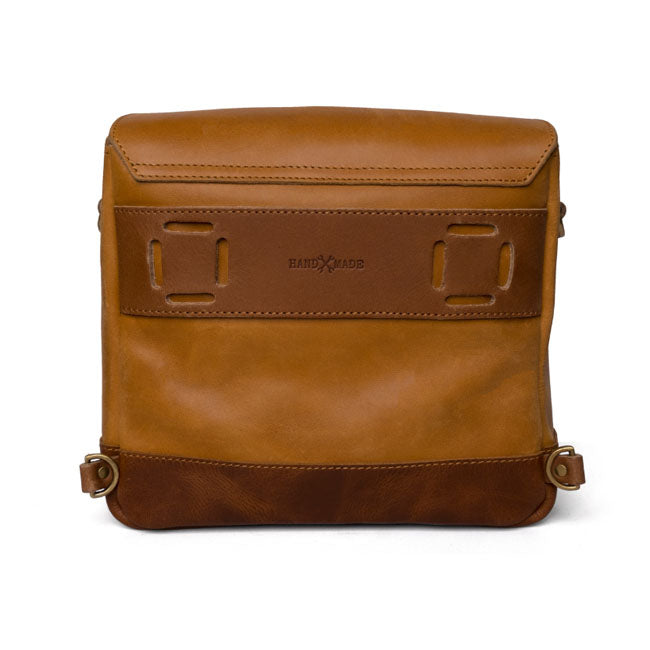 Trip Machine, Messenger Bag. Vintage Tan Touring Luggage Tripmachine