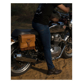 Trip Machine, Messenger Bag. Vintage Tan Touring Luggage Tripmachine