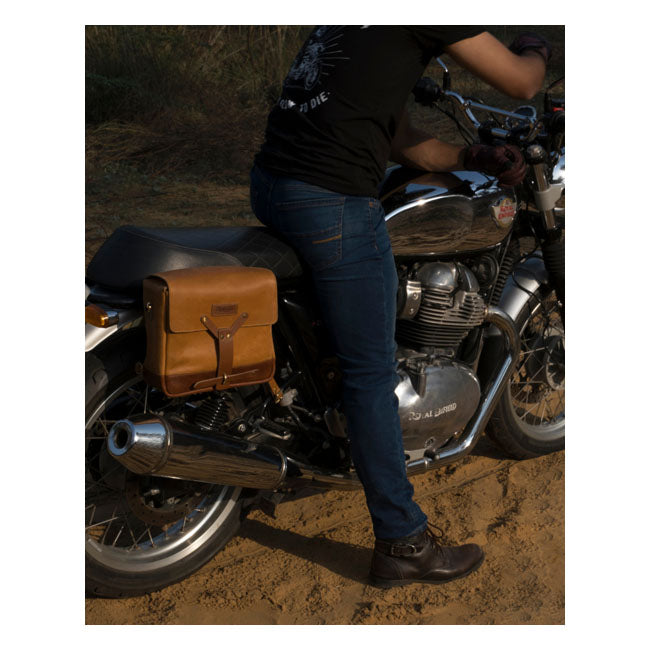 Trip Machine, Messenger Bag. Vintage Tan Touring Luggage Tripmachine