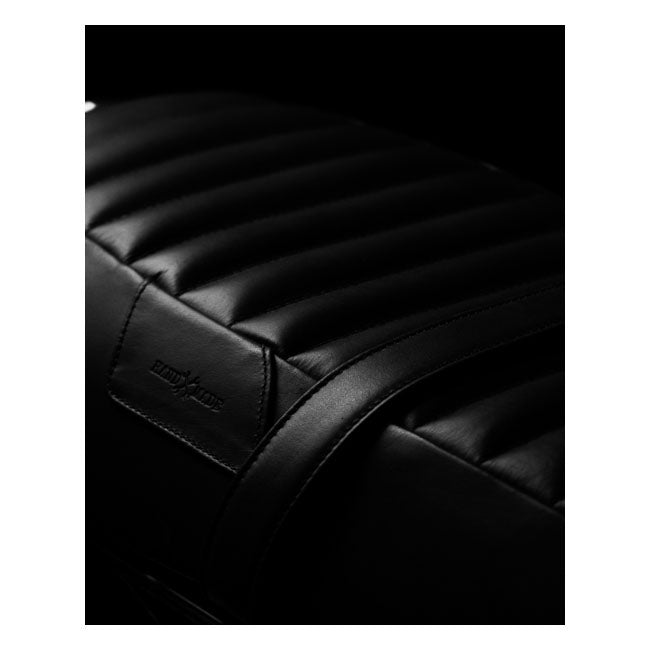 Trip Machine Touring Seat Re Twins Black Leather Touring Luggage Tripmachine