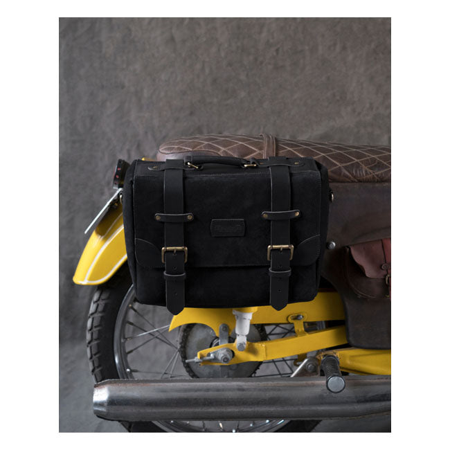 Trip Machine, Warrior Saddlebag. Black Touring Luggage Tripmachine
