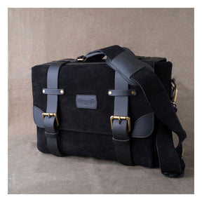 Trip Machine, Warrior Saddlebag. Black Touring Luggage Tripmachine