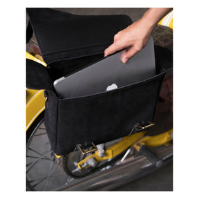Trip Machine, Warrior Saddlebag. Black Touring Luggage Tripmachine