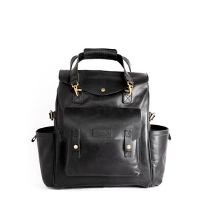 Trip Machine, Outlander Saddlebag. Black Touring Luggage Tripmachine